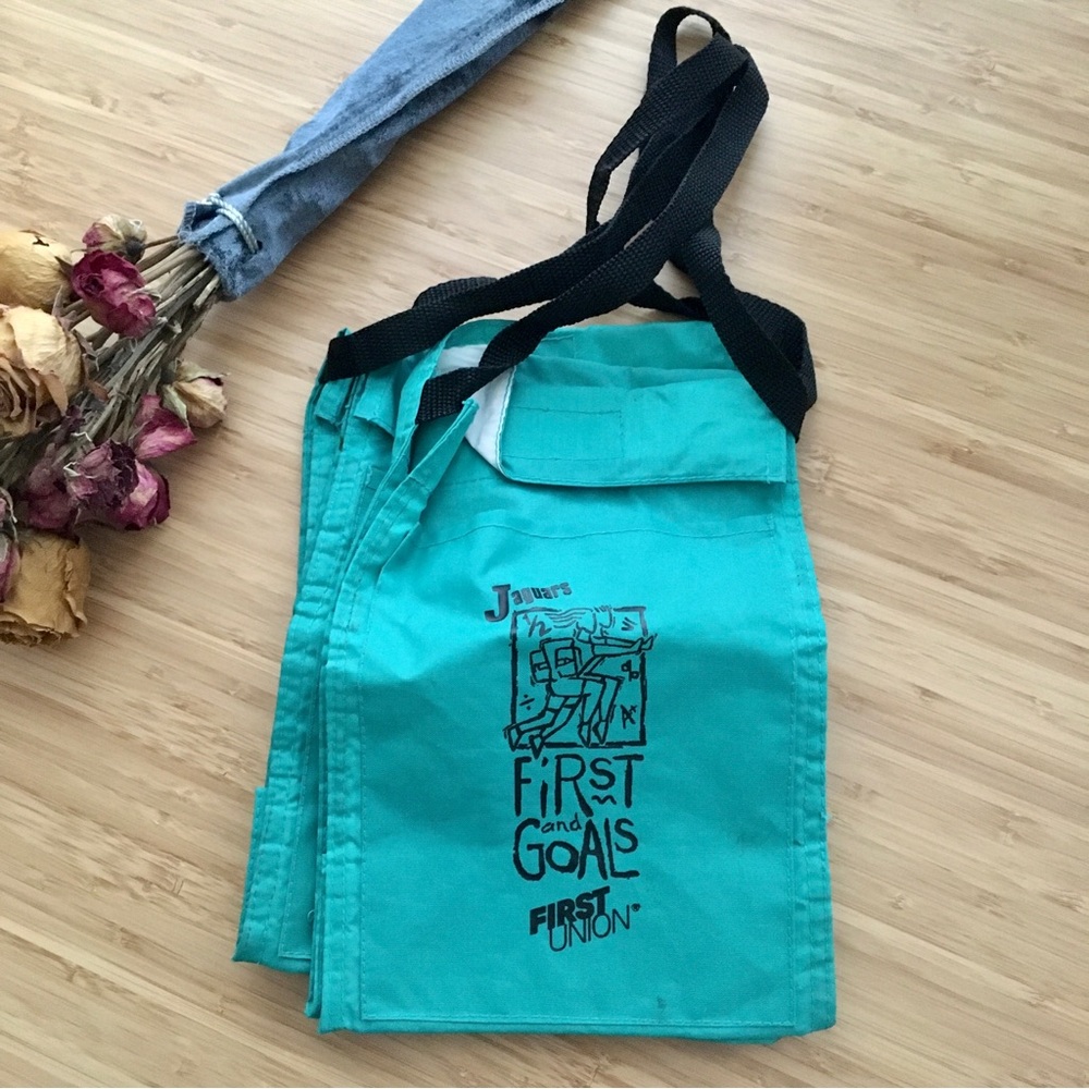 FREE Vintage 1995 Jacksonville Jaguars First Union Bank Nylon Lunch Bags